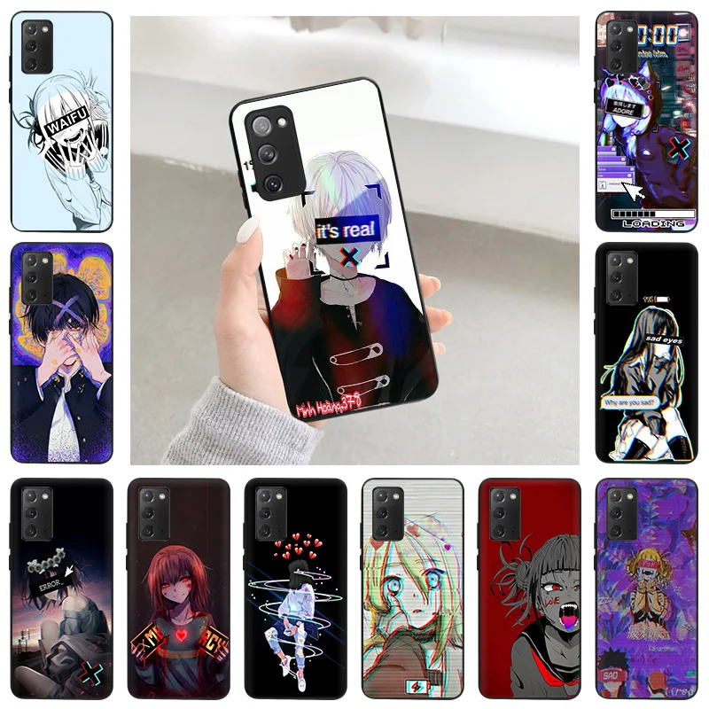 

Ultra Thin Silicone LEWD Sad Girl Vaporwave Phone Case for Xiaomi Redmi Note 11Pro 11 E 11t 10 10S 5G 10C 9T 9S 9C 9A 8 9 Cover