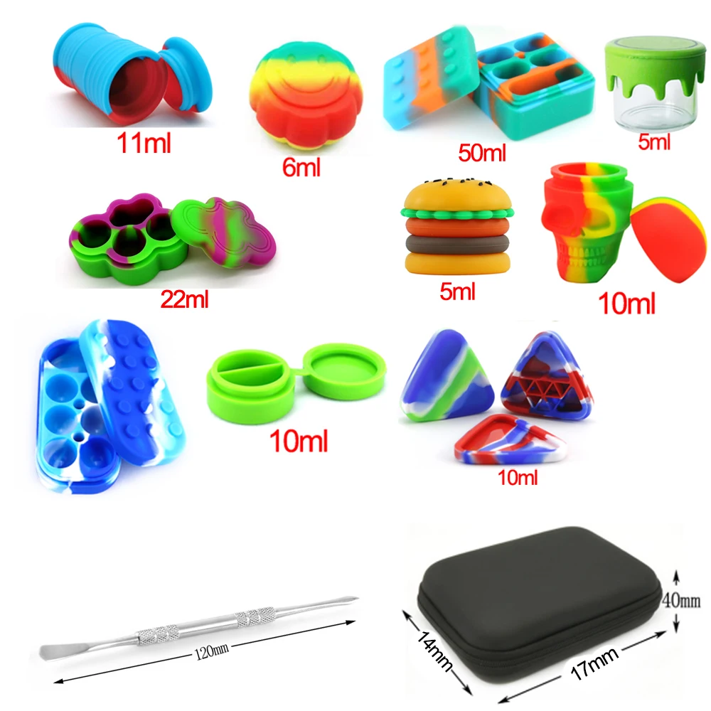 1 Набор контейнер для хранения жидкого табака кальяна |