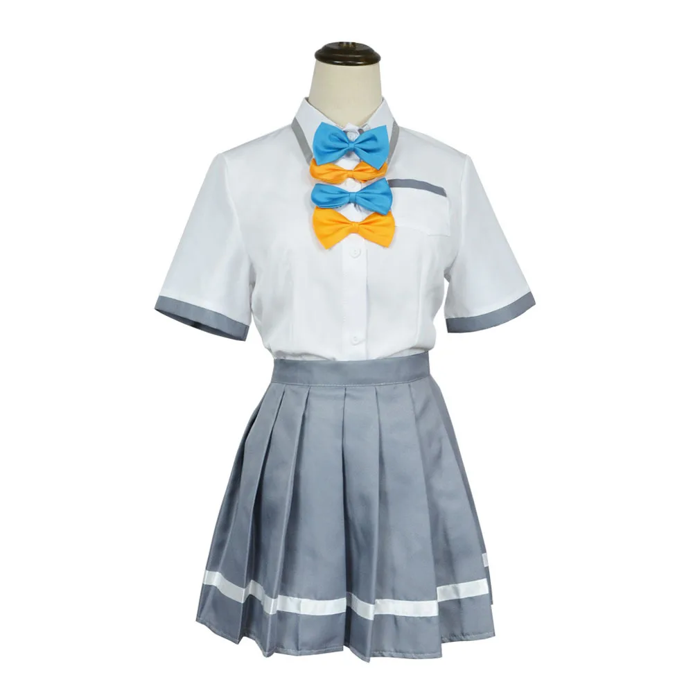 Аниме Makeine слишком много проиграющих героев Косплей Костюм Yanami Anna Маскировка JK