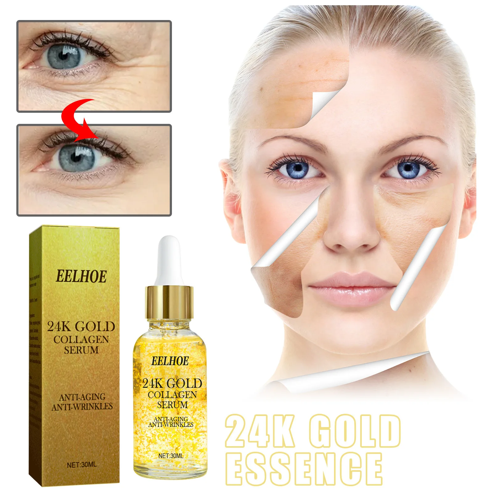 

Увлажняющая увлажняющая сыворотка для лица, 24 к