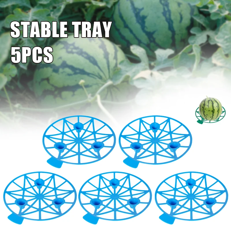 

Gardening Fruit Watermelon Supports Tray with Sturdy Leg Keeping Plant Clean and Not Rot in Rainy Days Agricultural Use