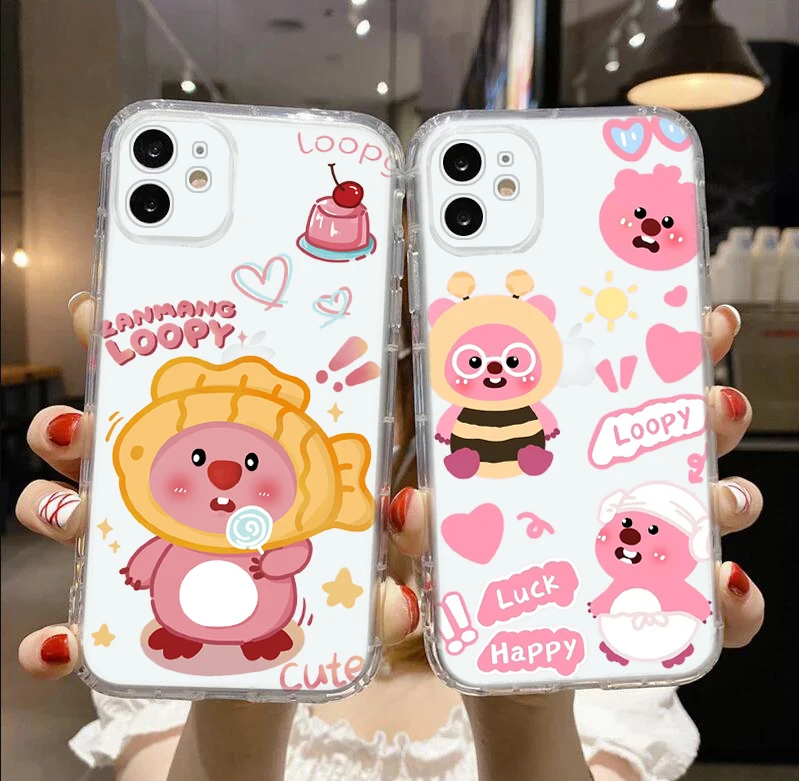 Q10 мультяшный милый Loopy мягкий женский для LG D690 G3 G8 K10 Pro K10A K11 Plus K22 K30 K40 K40S K41S K50 K50S K51