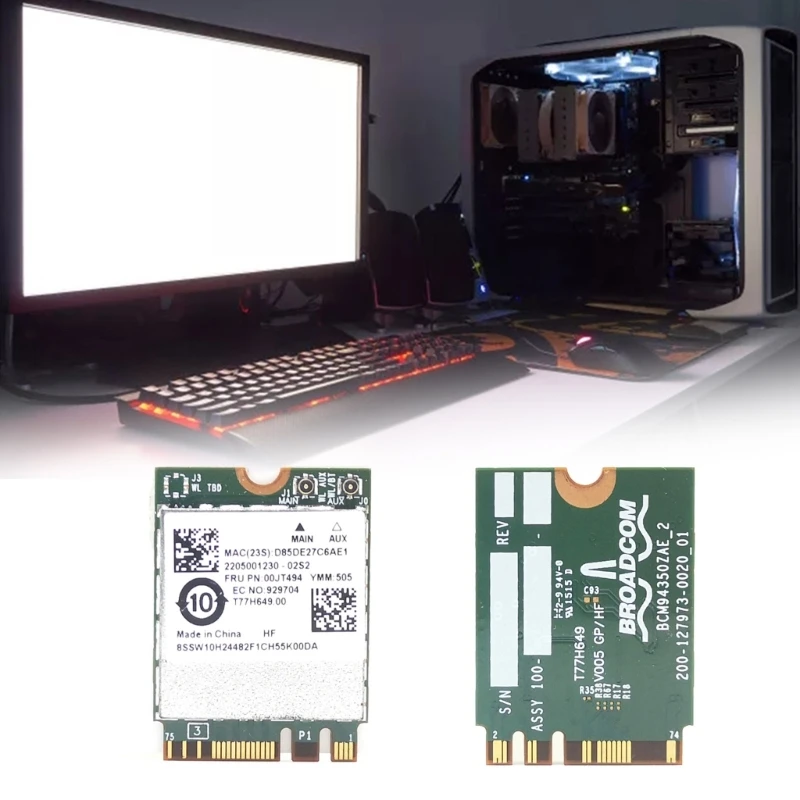 

BCM94350ZAE Wifi Card Wireless Modules BCM94350ZAE for YOGA 700 900