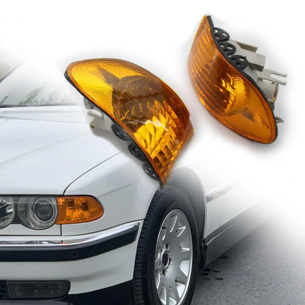 

1 Pair Parking Lamp Cover Durable Perfect Fitment Simple Car Lamp Cover Corner Light Cover