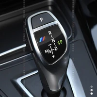 car shift knob panel gear button cover emblem m performance sticker for bmw 3 5 7 seriesx1 x3 x5 x6 f01 f10 f30 f35 f15 f16 f18