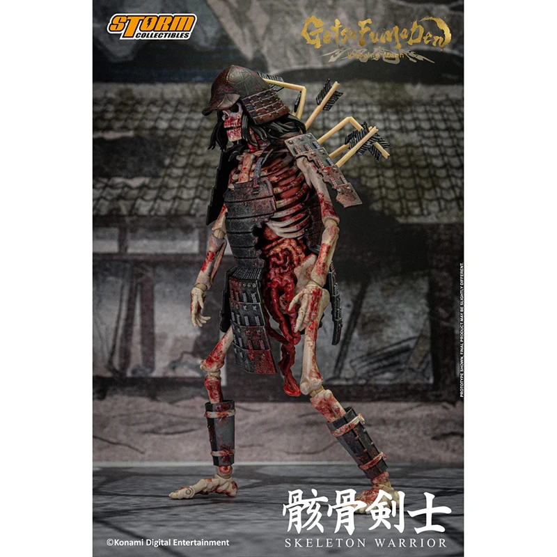 Оригинальная игрушка Storm 1/12 скелет-воин 2 упаковки GetsuFumaDen Undying Moon в наличии