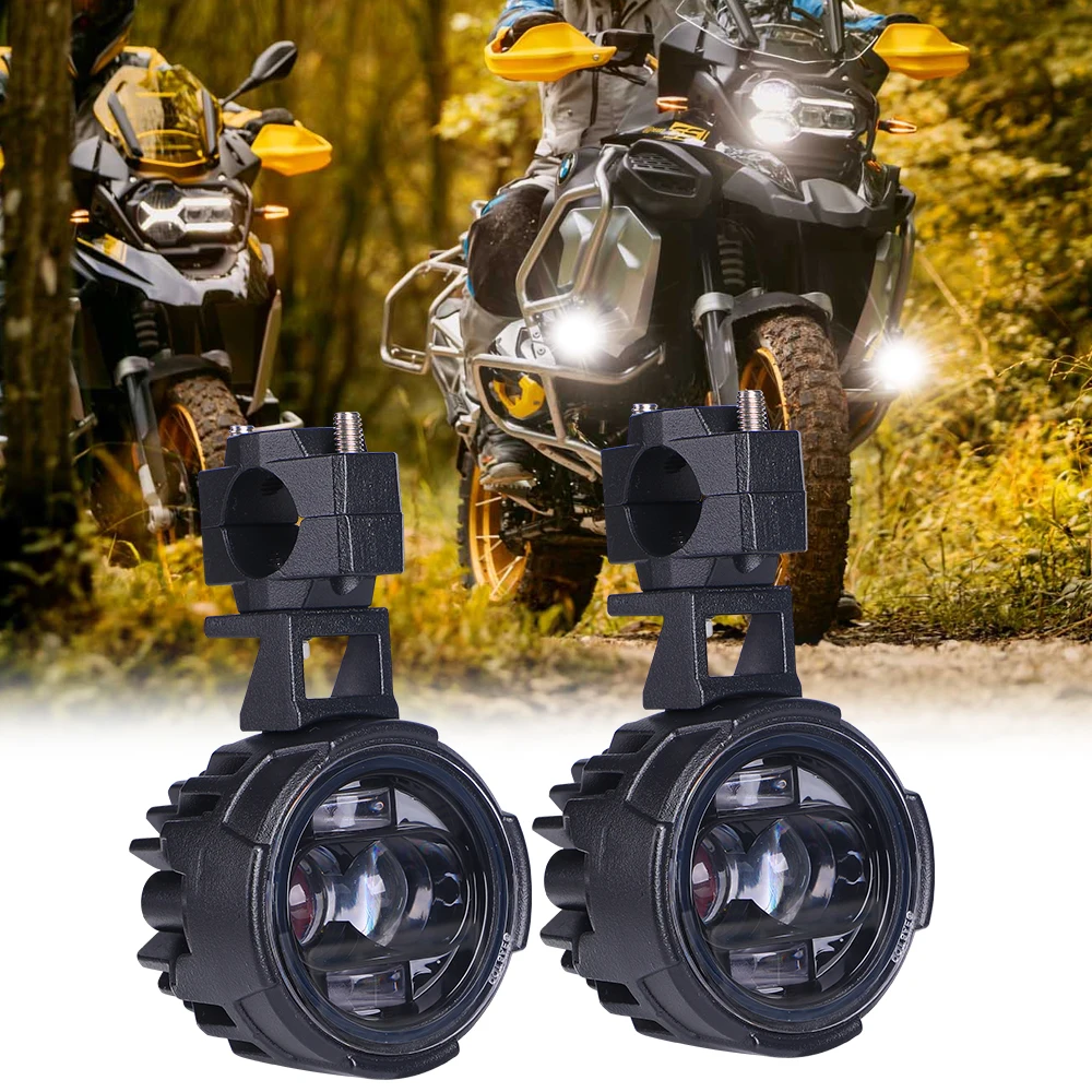 

Newest Motorcycle Headlight Front Fog light Moto Led Auxiliary Driving Light For Honda-Kawasaki-Suzuki BMW-R1200GS F800GS F700GS