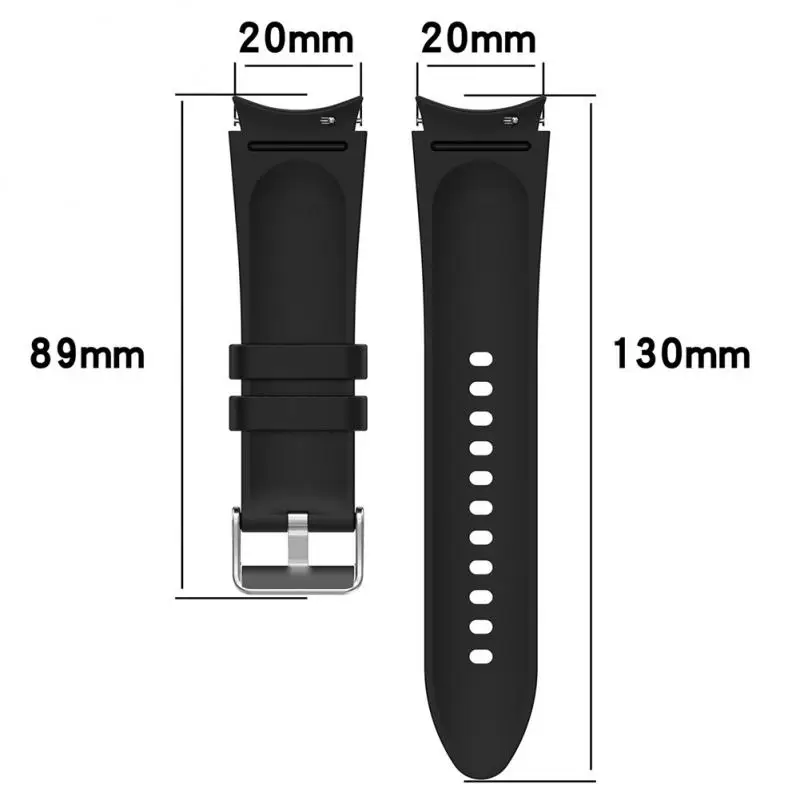 

For Amsung Galaxy Watch 5 Silicone Strap Smart Watch Accessories For Amsung Galaxy Watch 3 For Amsung Galaxy Watch 4 Soft