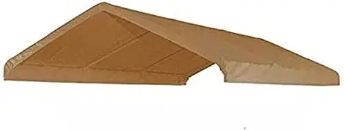 

Duty Waterproof Valance Canopy Cover, Beige, 10\u2019 x 20\u2019