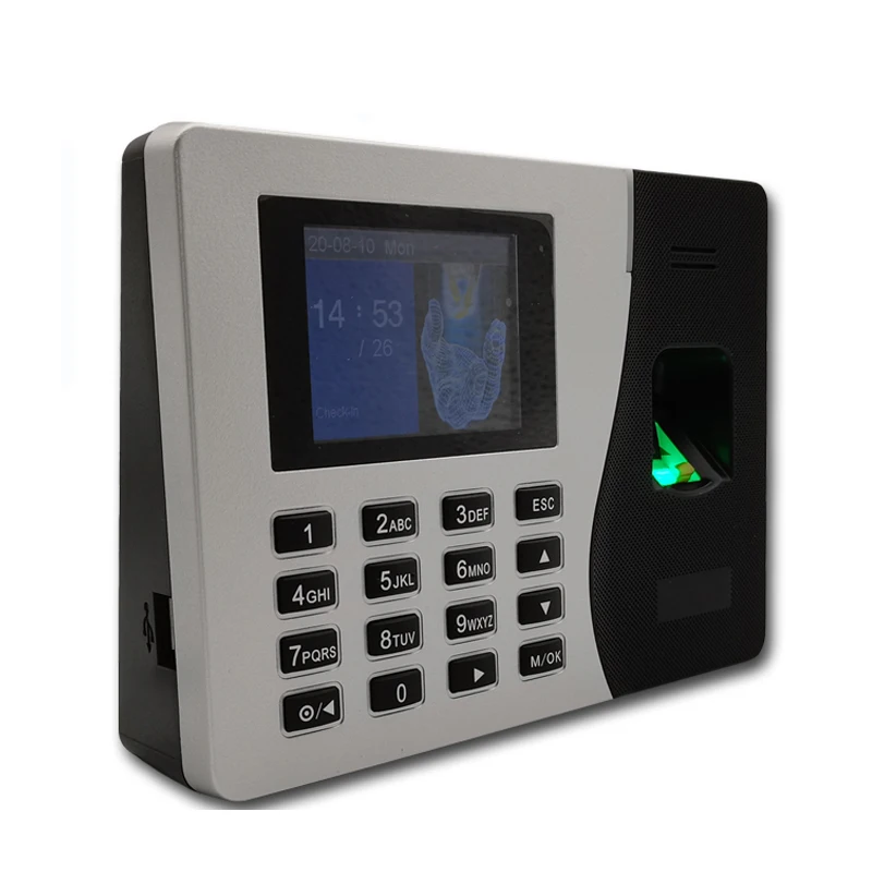 Фото K14 TCP/IPTime Система посещаемости Офисная машина для сотрудников Часы USB Биометрическая запись отпечатков пальцев Дополнительная батарея №3