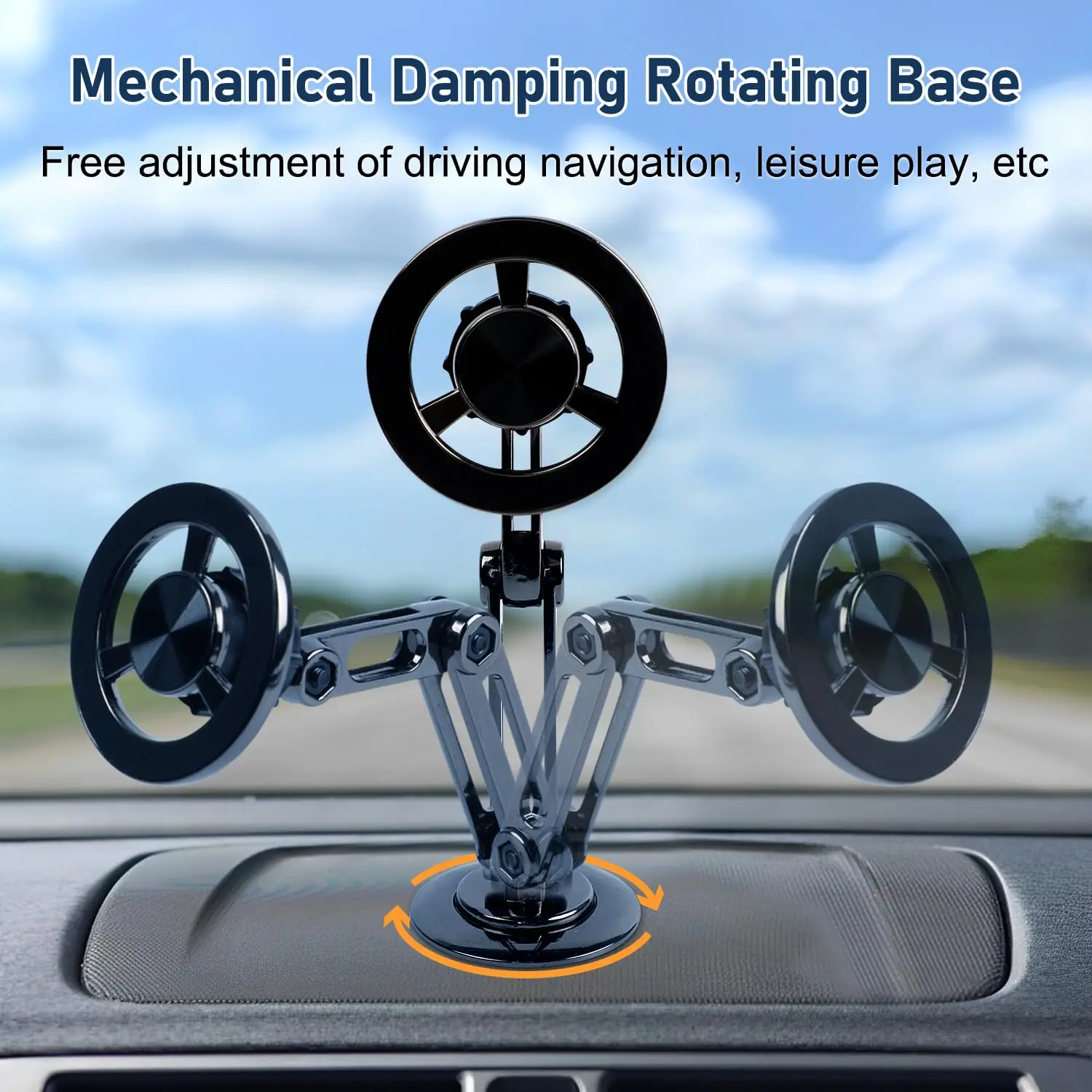 Совместимый С MagSafe Металлический Сильный Магнитный Автомобильный Держатель Для