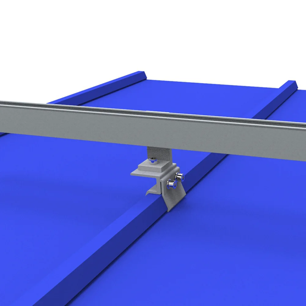 

Solar Panel Bracket Seam Clamp Fixing PV Mounting Standing Seam Clamp Solar Module Mounting Support Racking Solar Power Supplies