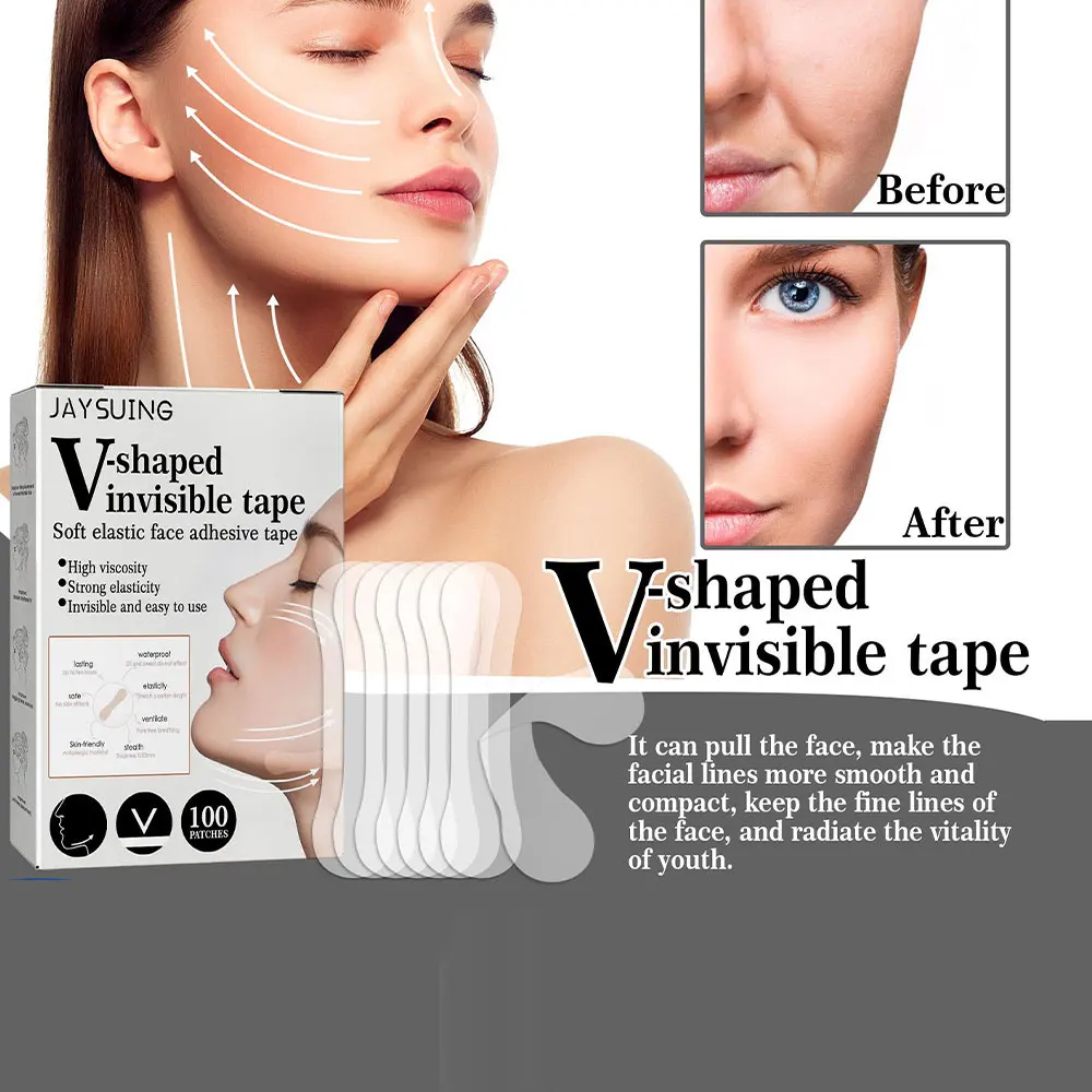 

V-shaped Lifting Invisible Stickers Dilute Fine Lines Lift Firming Hydrating and Moisturizing and Shaping Chin Shrinking Sticker