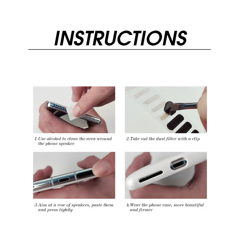 Наклейка-сетка с защитой от пыли для динамика | Мобильные телефоны и аксессуары