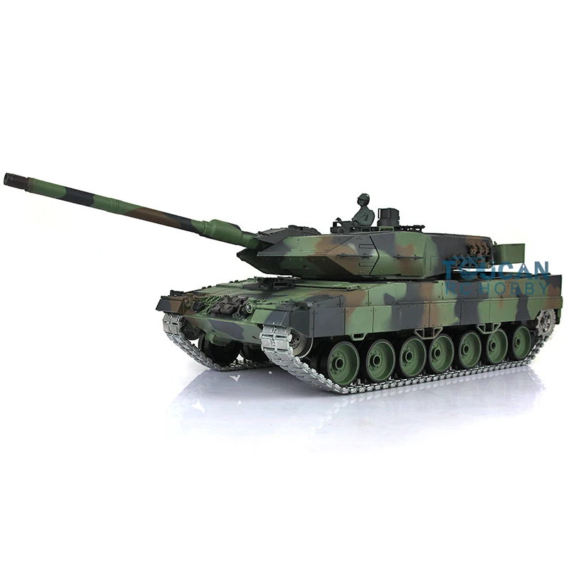 

Children Gift 1/16 HENG LONG 7.0 Upgraded Metal Tacks Ideler Wheels Gearbox German Leopard 2A6 RC Tank 3889 TH17579-SMT6