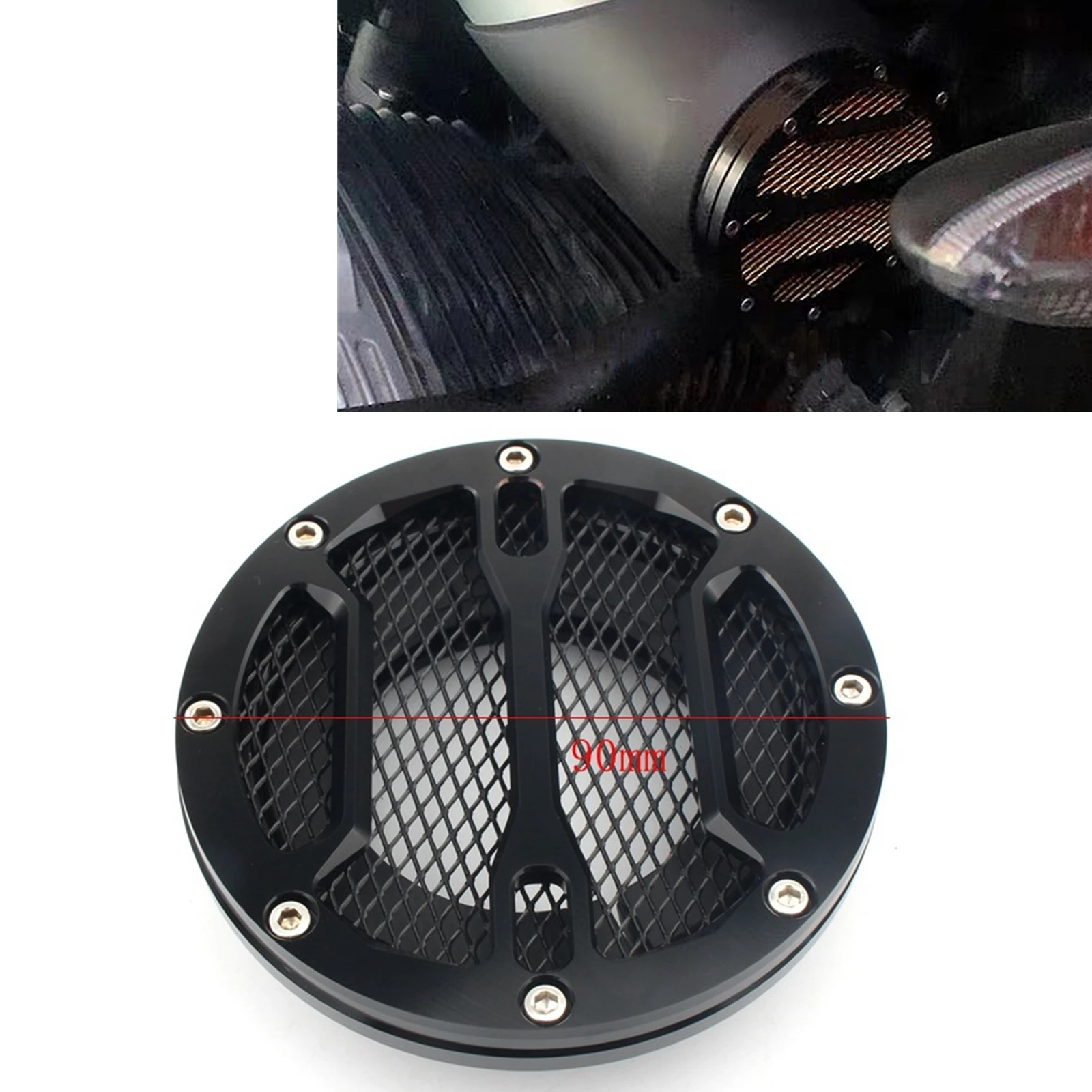 

For BMW R Nine T R9t 2014-2021 Motorcycle Air Intake Cover Air Filter Mesh