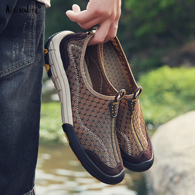 Summer Men's Mesh Sneakers Lightweight 