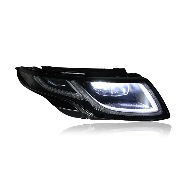 SJC модифицированные новые дневные ксеноновые фары и auroral в сборе для 13-17 Land Range Rover