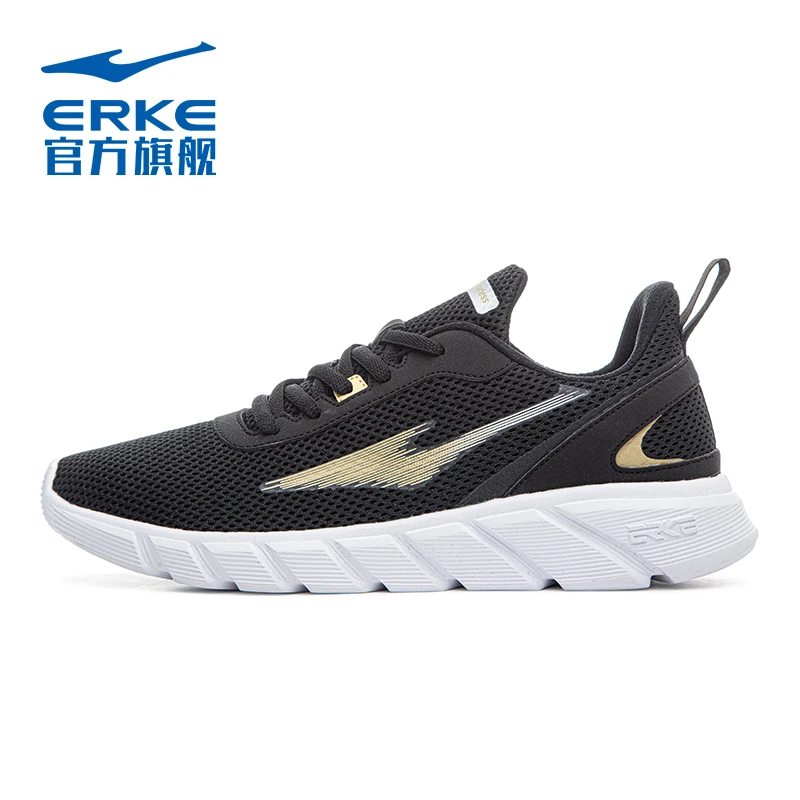 

Erke running shoes spring 2022 new mesh comfortable breathable sports shock-absorbing and wear-resistant running shoes