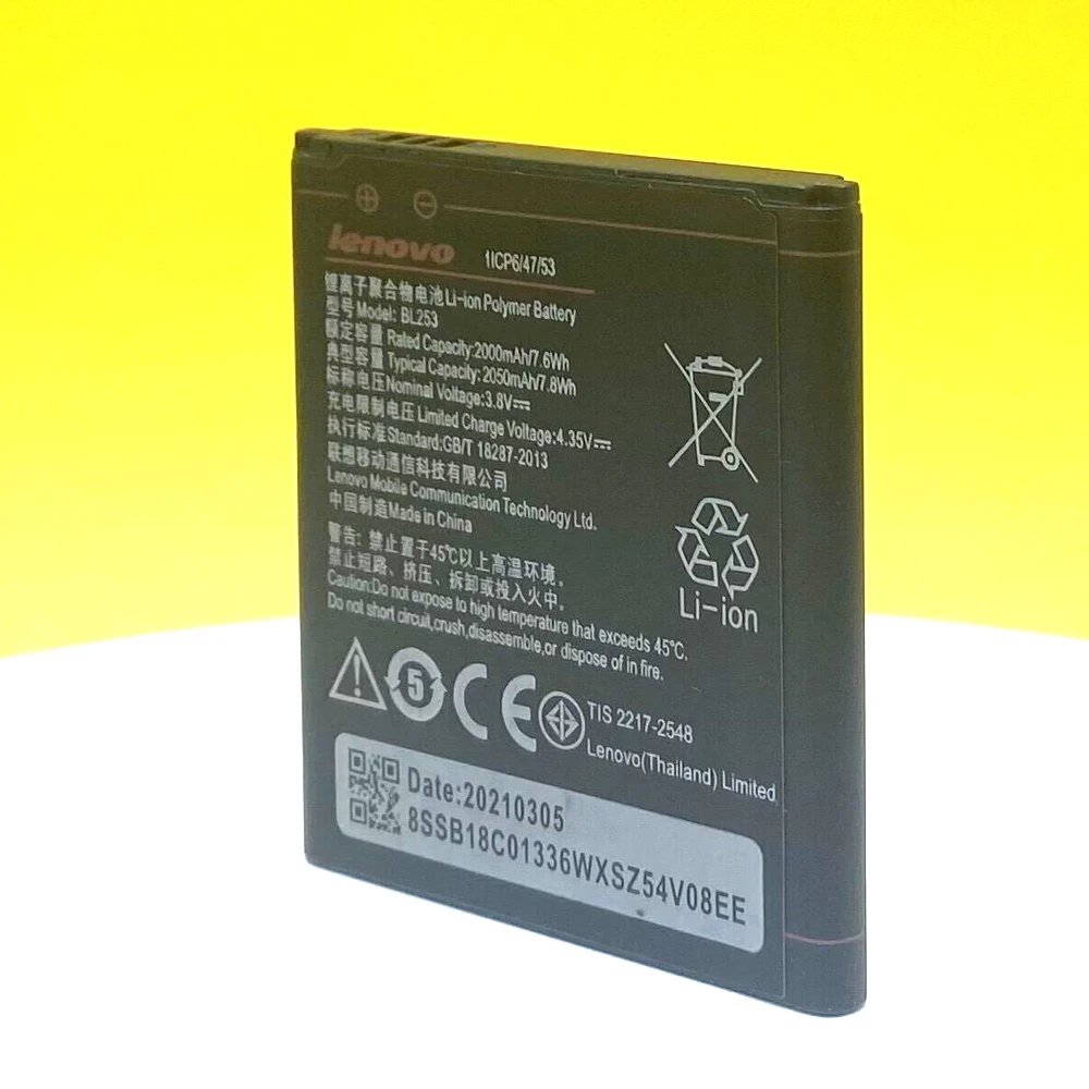 2050mah battery for lenovo a2016a40 a2016 phone high quality batterytracking number 2050mah free global shipping