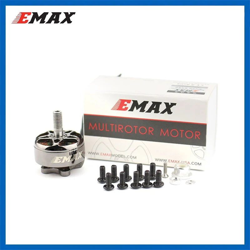 1/4 шт. EMAX ECOII-2207 6S 1700KV/1900KV 4S 2400KV бесщеточный двигатель для FPV Racer Drone RC Quadcopter, запасные части