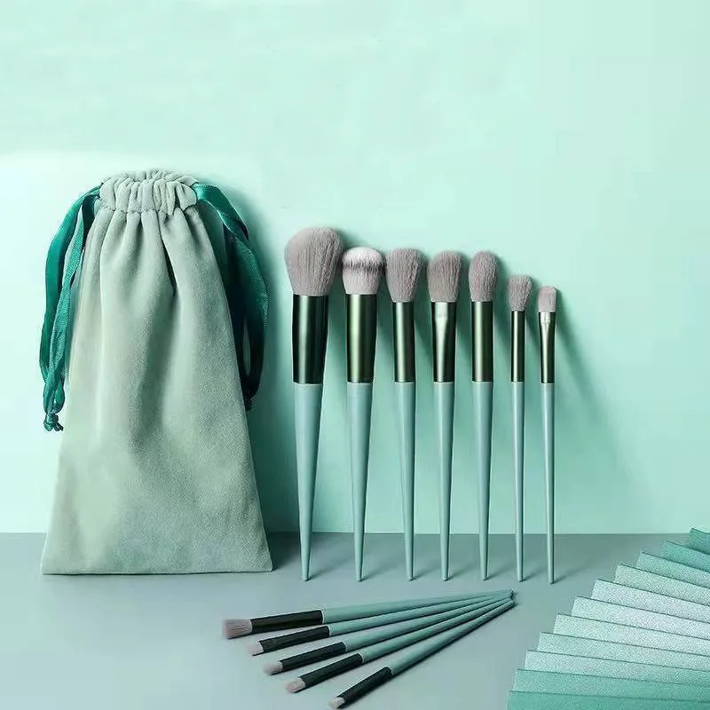 13 шт. портативная кисть для макияжа основа теней век растушевка мягкая пушистая