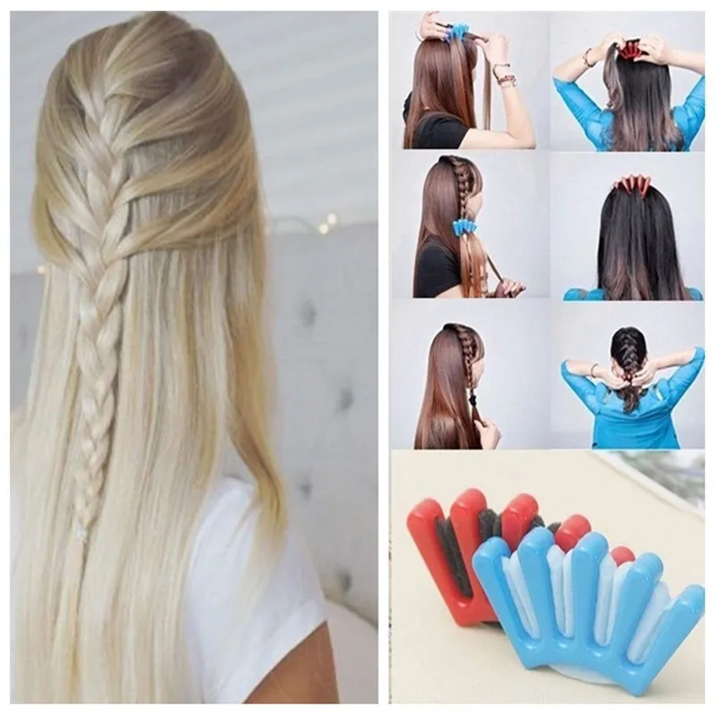 Charming French Style 1pcs Women Girls DIY Sponge Hair Braider Plait Hair Twist Braiding Tool Hair Styling Tools Braid Hair images - 6