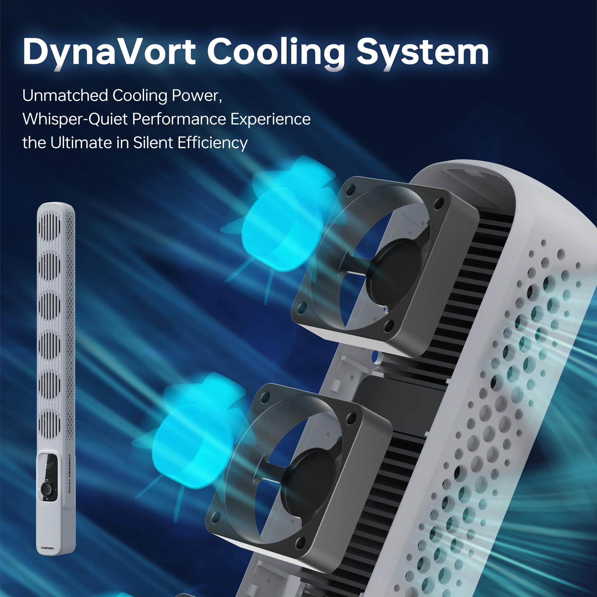 ZHIYUN CINEPEER CF100 100 Вт двухцветный RGB-подсветка представляет собой такого как прямая