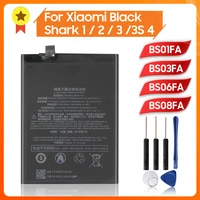 original battery bs08fa bs01fa bs03fa bs06fa for black shark 1 2 3 3s 4 pro black shark helo replacement phone battery