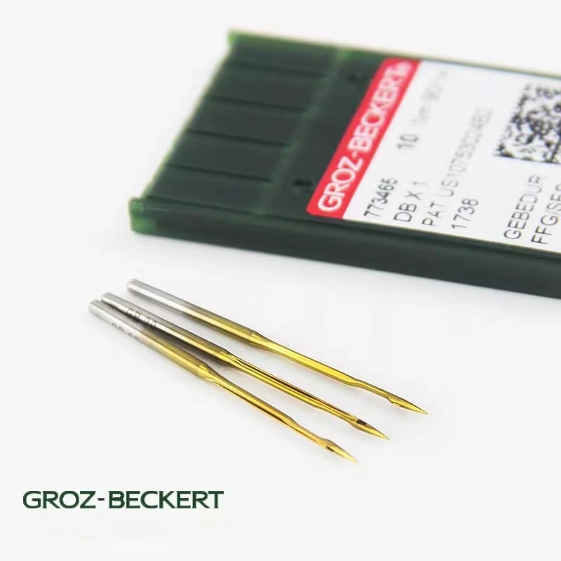 Фото DBX1 GEBEDUR термостойкие иглы для швейных машин Groz-Beckert для промышленных аксессуаров для стежков DB * 1 16x257 JUKI BROTHER №3