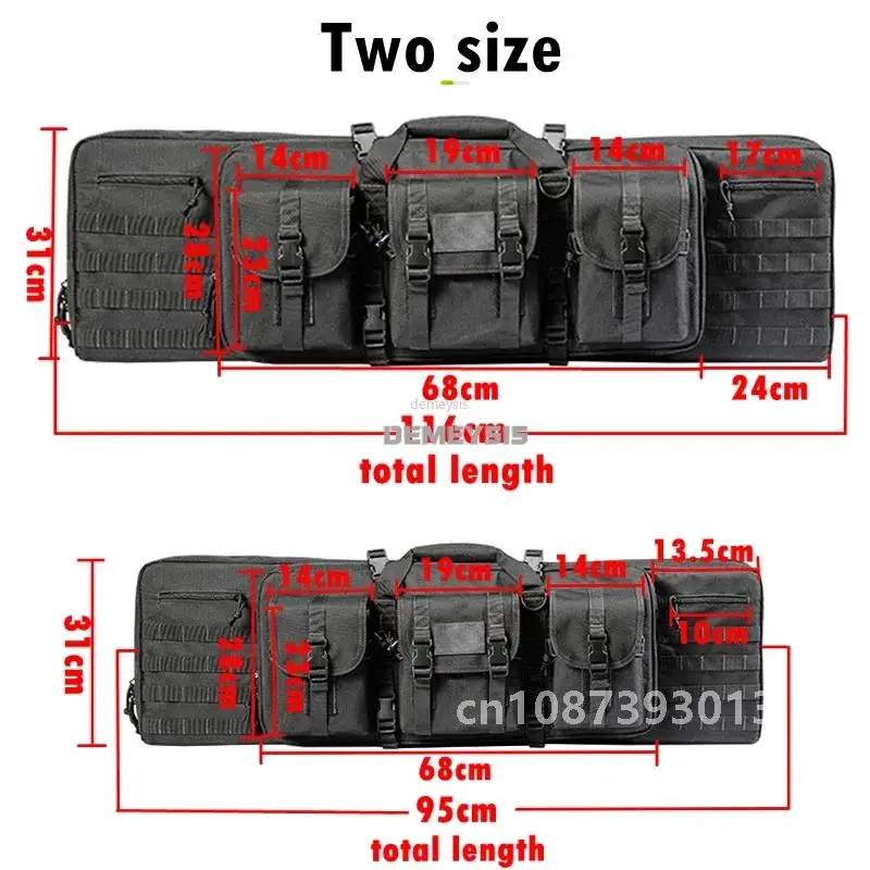 Тактическая сумка для оружия нейлоновый рюкзак винтовки снайпера страйкбола