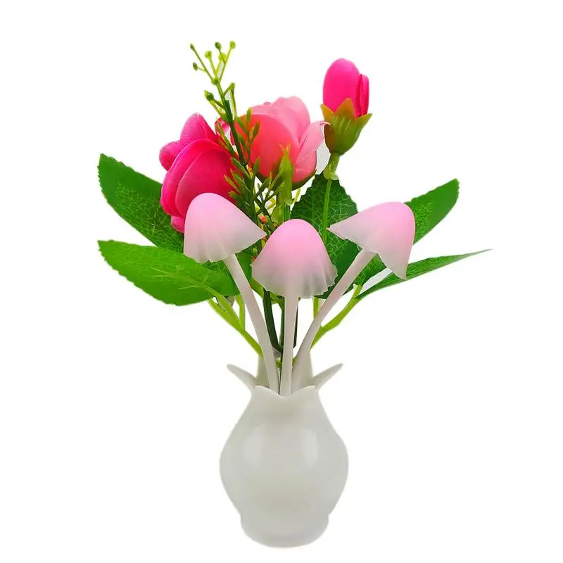 

СВЕТОДИОДНЫЙ ночник в виде тюльпана, энергосберегающий разноцветный индукционный светильник в виде цветка, гриба, подарок, новинка, светил...