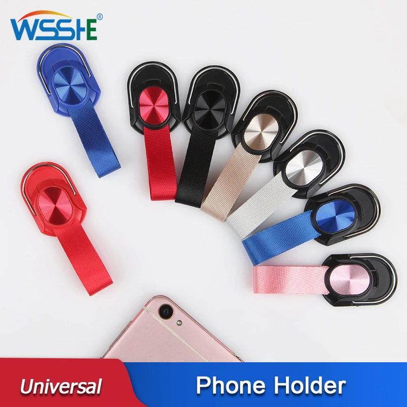 

2in1 Finger Ring Holder Phone Strap Universal Stand Anti-lost Lanyard Luxury Bracket Smartphone Accessories For Iphone 13 IPad