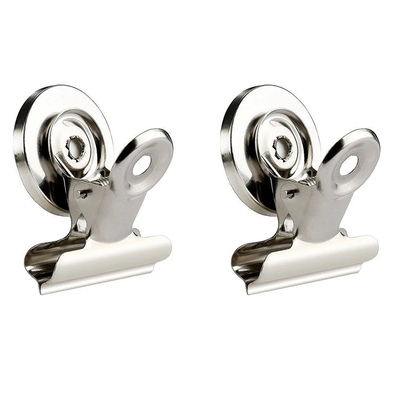

25Pcs Fridge Magnet Clips Message Note Holder Grip Magnetic Home Office Metal