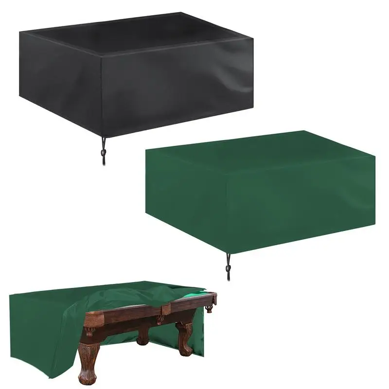 

7 FT Billiard Table Cover Durable Protective Cover For Billiard Table Polyester Waterproof Dustproof Billiard Pool Table Cover
