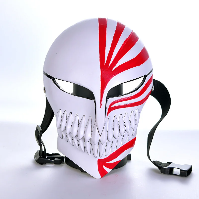 Bleach kurosaki Ichigo Tensa Bankai Face Mask Cosplay Helmet Halloween Prop  Mask