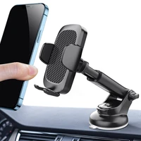 car universal suction cup mobile phone bracket 360 degree rotation telescopic gps navigation stand for iphone xiaomi samsung