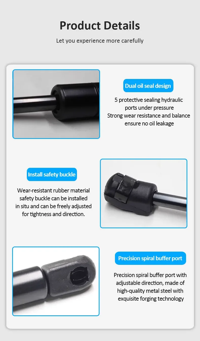 Крышка автомобильного двигателя гидравлические стержни для Audi A4 L B9 2016 ~ 2023 2018