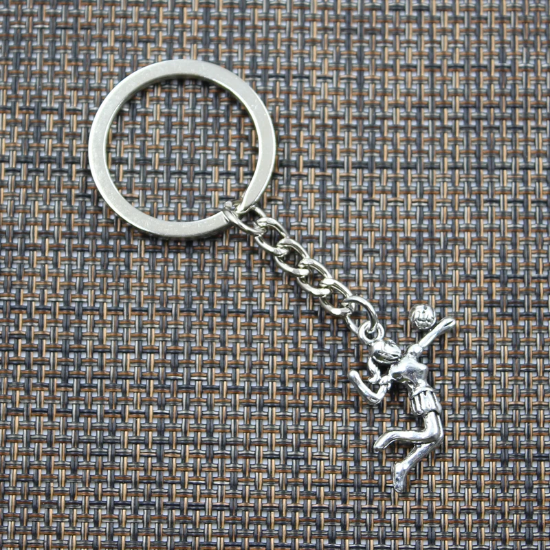 Модный брелок для волейбола 25x23 мм