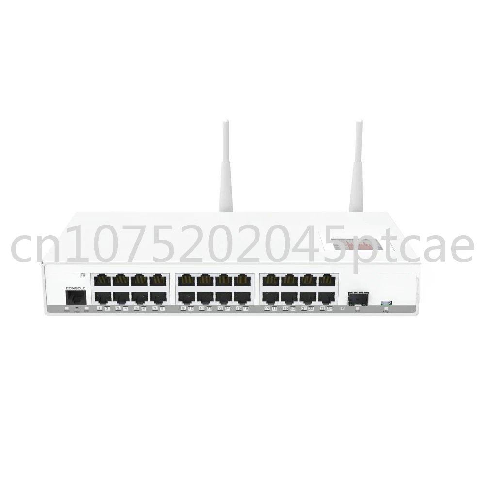 

CRS125-24G-1S-2HnD-IN Cloud Router Gigabit Switch, Fully Manageable Layer 3, 24x 10/100/1000Mbps