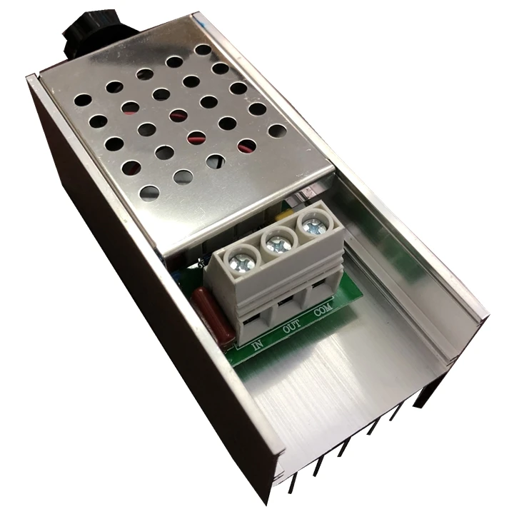 Регулятор скорости мощный SCR 10000 Вт 25 А регулятор напряжения диммер Термостат