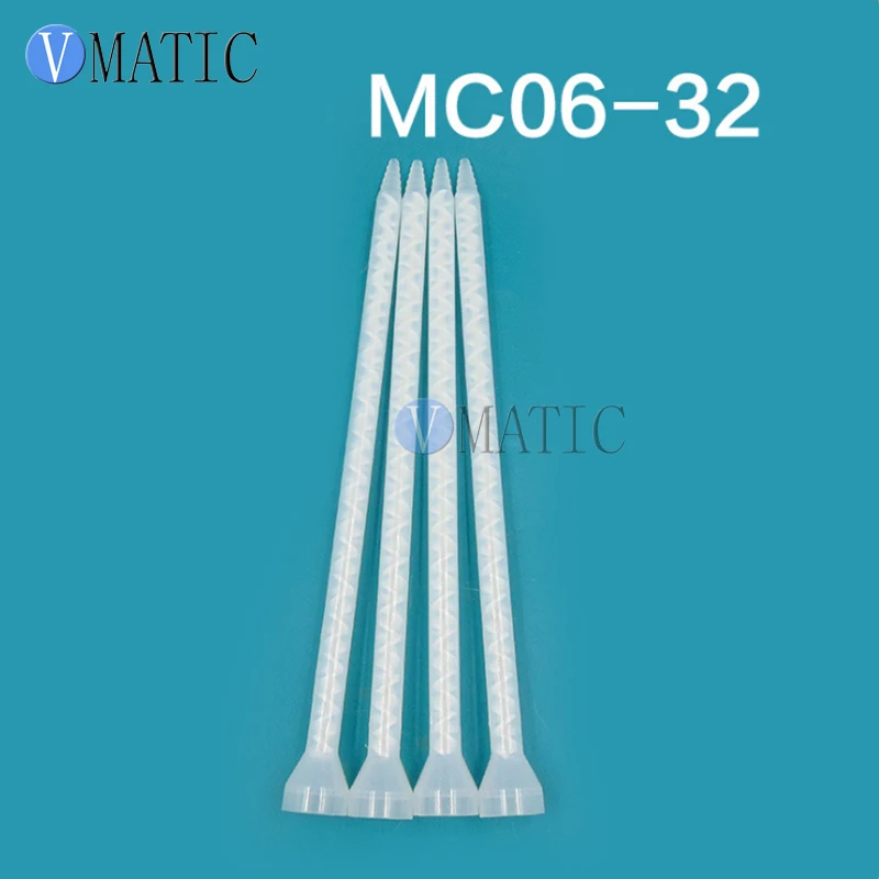 

Free Shipping Plastic Resin Static Mixer MC06-32 Mixing Nozzles For Duo Pack Epoxies (White Core)