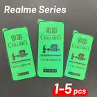 Керамические пленки для Realme XT K5 X2 8 7i 6i 5i 3 2 Pro C25 C20 C21 C17 C15 C12 C11 9D, полное покрытие, защитная пленка, защита экрана