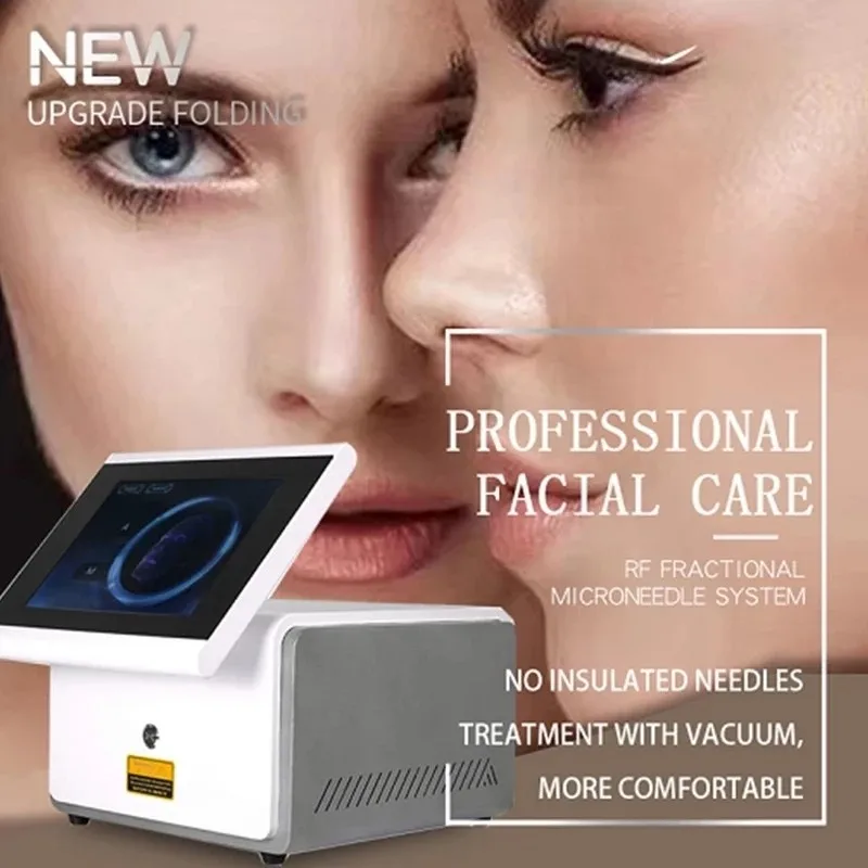

Micro Needle Fractional RF Golden Microneedling Machine for acne scars removal microneedle fractional rf skin tightenin