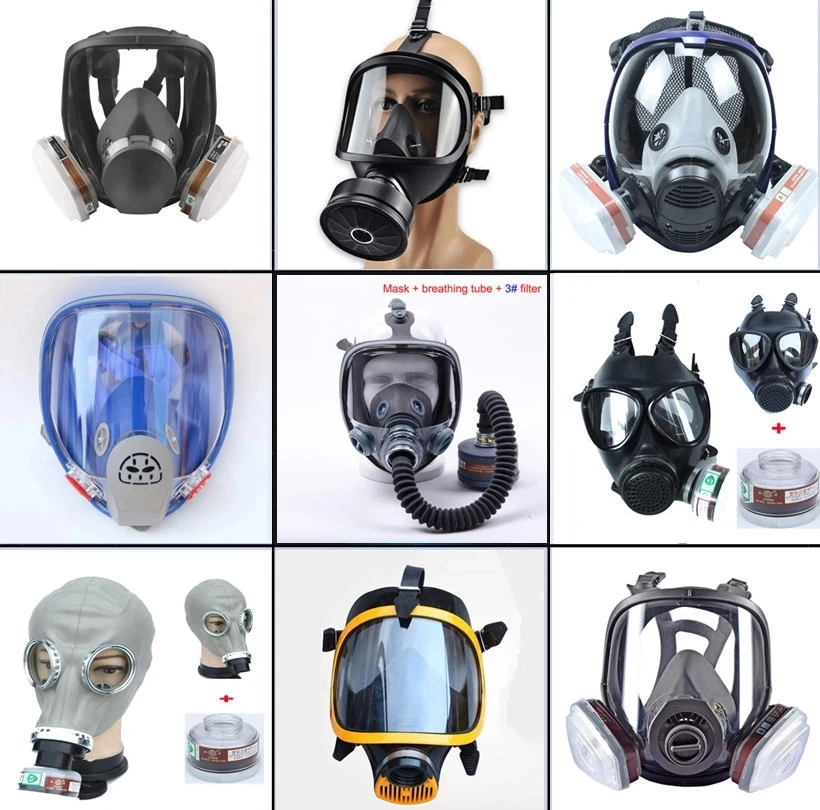 

Many chemical spray paint spray silicone gas masks for full-face industrial respirators, used for car painting, etc.