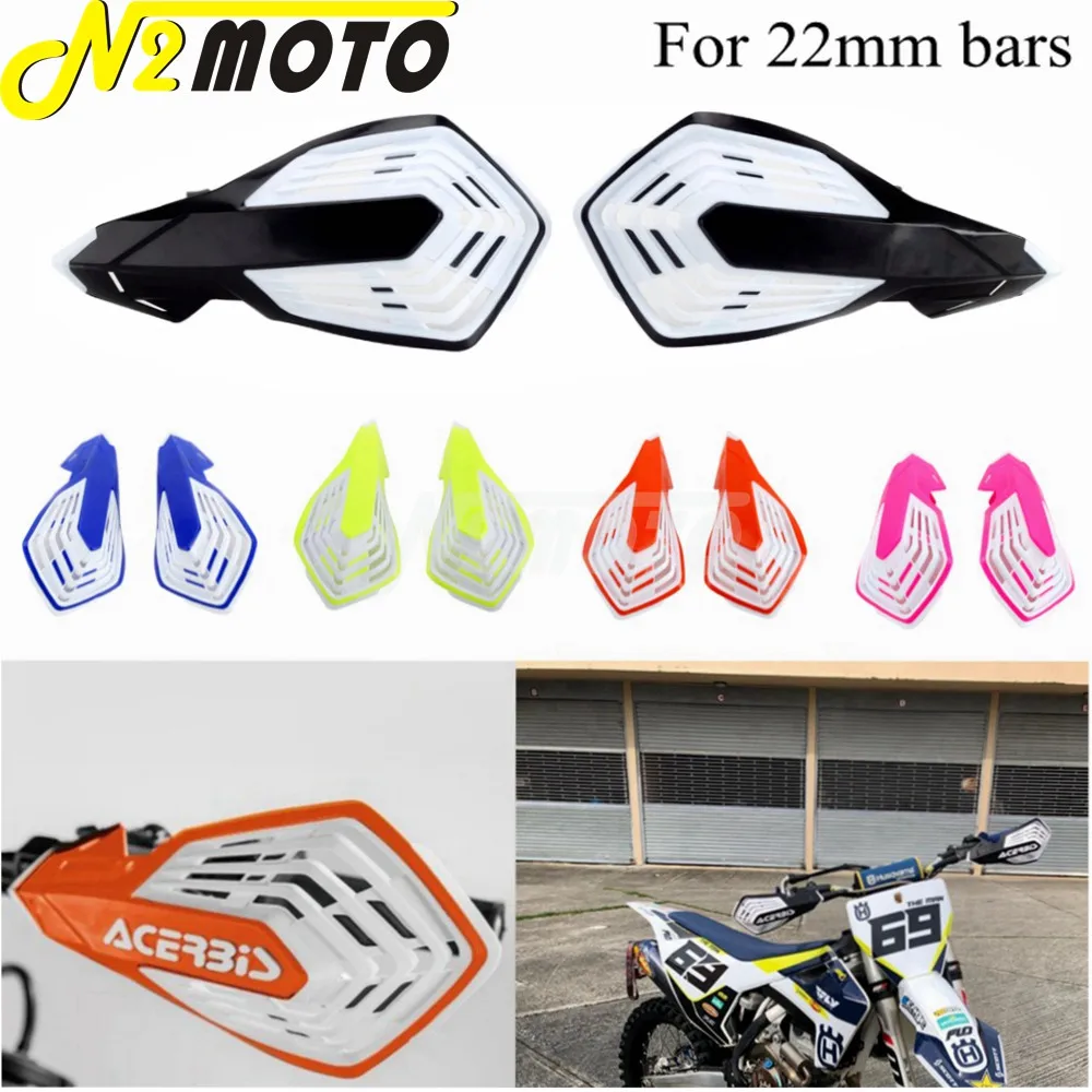 

Universal Dirt Bike Handguard 22mm Handlebar 7/8" MX Bars Enduro For Honda Suzuki Yamaha Kawasaki Off-road Supermoto Hand Guards