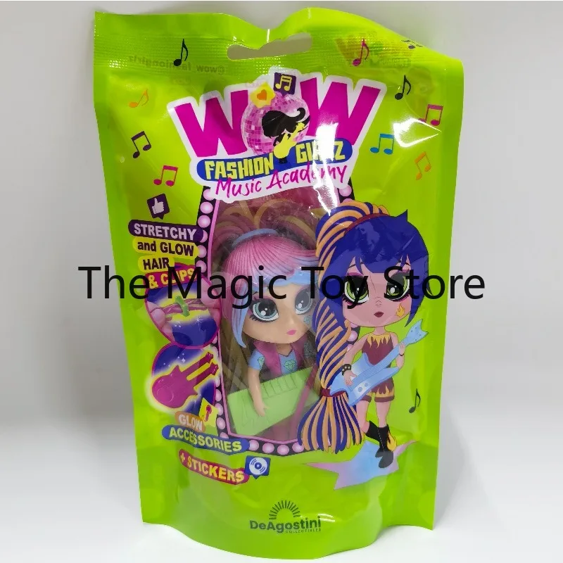 Фото Оригинальная коллекционная фигурка-модель WOW Fashion Girlz Music Academy с эластичными волосами для игр и декора рабочего стола №2