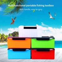 2022 large capacity lure box fishing tackle box multifunctional carp fishing accessory storage box portable fishing bait box