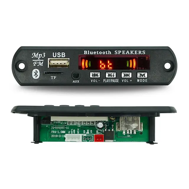 мр3 модуль с usb и bluetooth схема подключения
