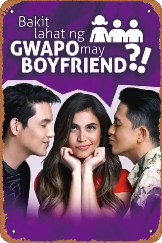 nei Lahat ng Gwapo May Boyfriend?! Металлические вывески из фильма Decoracin винтажные